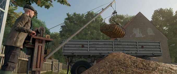 Manure Crane Mod Image
