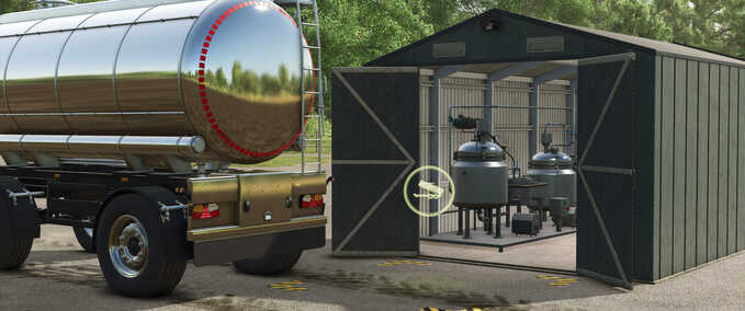 Factories Small Farm Dairy Farming Simulator mod