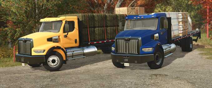 Trucks Western Star 49X Stakebed Farming Simulator mod