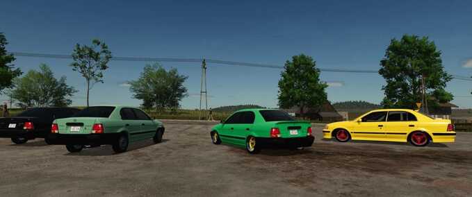 Other Vehicles 1995 Toyota Tercel Farming Simulator mod