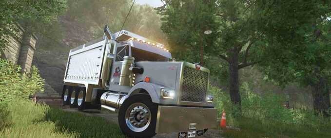 Western Star 4964 Tri-Axle Mod Image