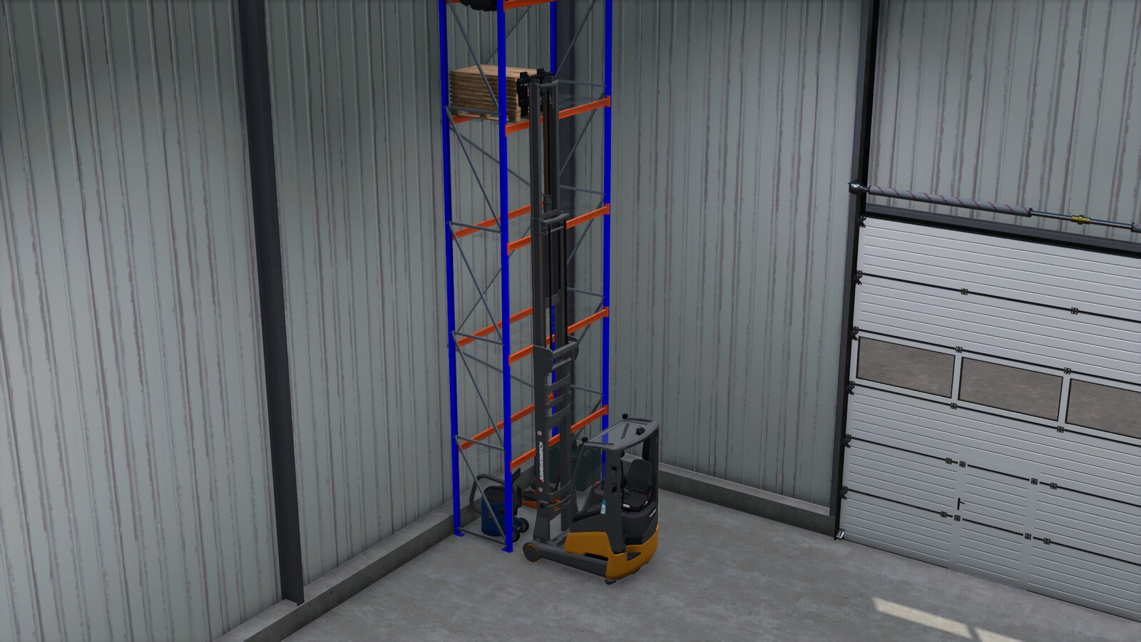 Forstmaschinenhalle mit Werkstatt - Thumbnail 1
