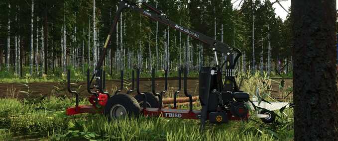 Forestry FTG FB15D Trailer Farming Simulator mod