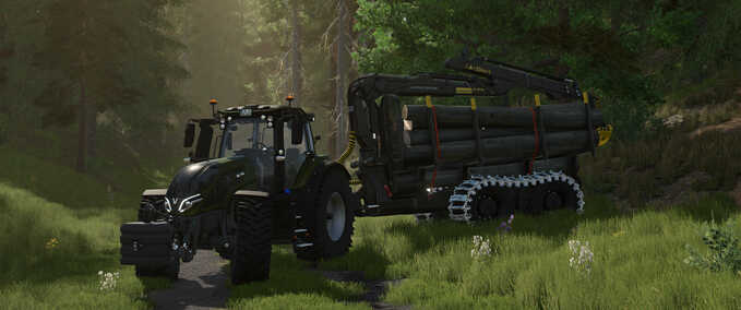 Other trailers Ponsse Forwarder Trailers Farming Simulator mod