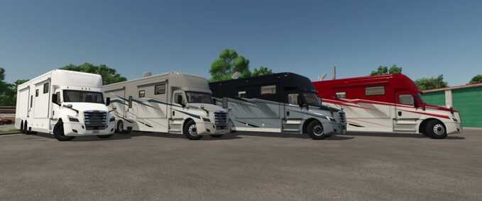 Other Vehicles Freightliner Cascadia XL45 Motorhome Farming Simulator mod