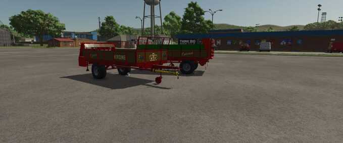 manure spreader Krone Optimat / Fahr D3 350 Farming Simulator mod