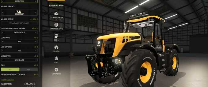JCB Fastrac 3200 XTRA Mod Image