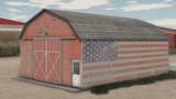 Old Barn with American Flag Mod Thumbnail