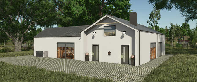Buildings EU Modern House Farming Simulator mod