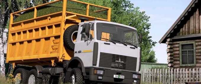Trucks MAZ 5516/551605 Farming Simulator mod