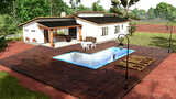Modern Farmhouse with Pool Mod Thumbnail