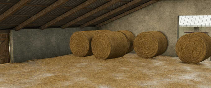 Prefab Straw Decoration (Prefab) Farming Simulator mod