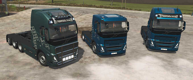 Trucks FH16 Powered by Natural Gas Farming Simulator mod