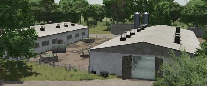Pig Farm Building Package Mod Image
