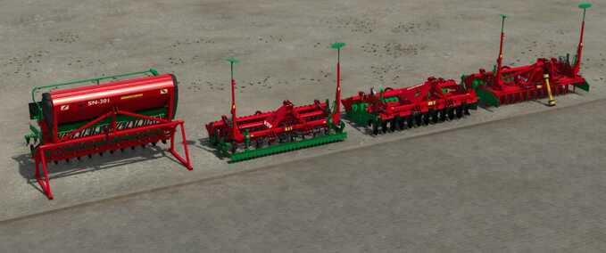Seeders AGRO-MASZ SN301 Pack Farming Simulator mod