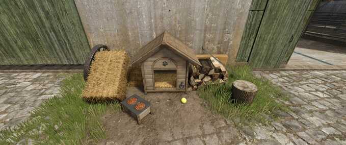 Dog House with Decoration Mod Image