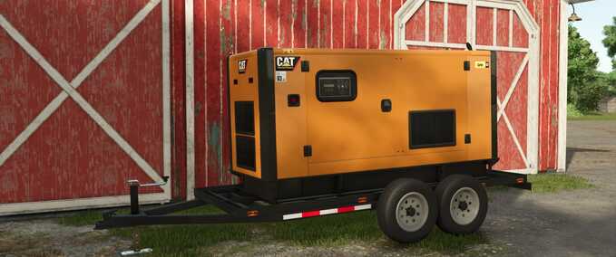 CAT Diesel Generator Trailer Mod Image