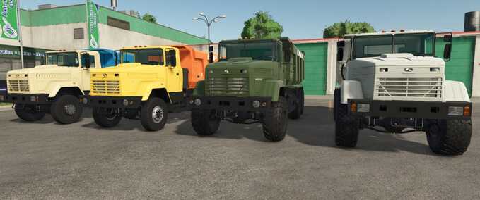 Trucks KrAZ 65032 Farming Simulator mod