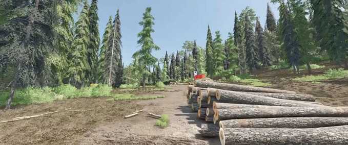 Maps Fox Creek Logging Map Farming Simulator mod