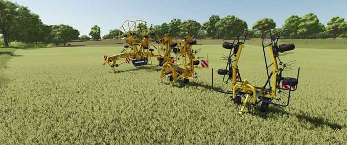 New Holland Tedders and Windrowers Mod Image