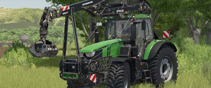 Forestry Kotschenreuther K300R Rust Edition Farming Simulator mod