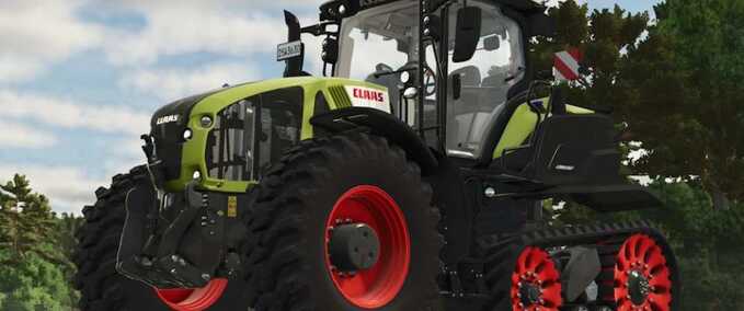 Claas Claas AXION 930-960 TERRA TRAC Rust Edition Farming Simulator mod