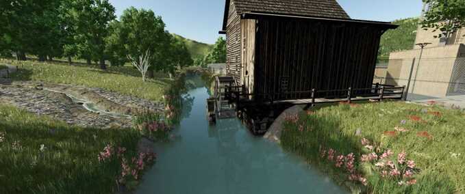 Maps Mountain Hill 2025 Farming Simulator mod
