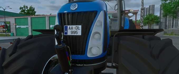 Gameplay Hungarian License Plate Farming Simulator mod