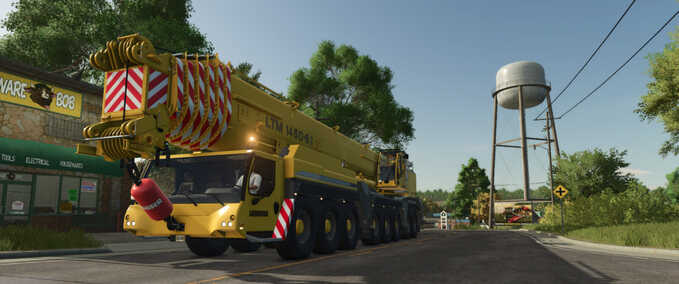 Liebherr LTM1450 Mobile Crane Mod Image