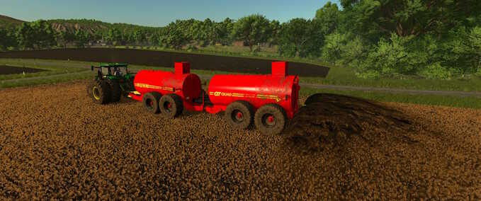 Liquid Manure NUHN Magnum Slurry Tanker Pack Farming Simulator mod
