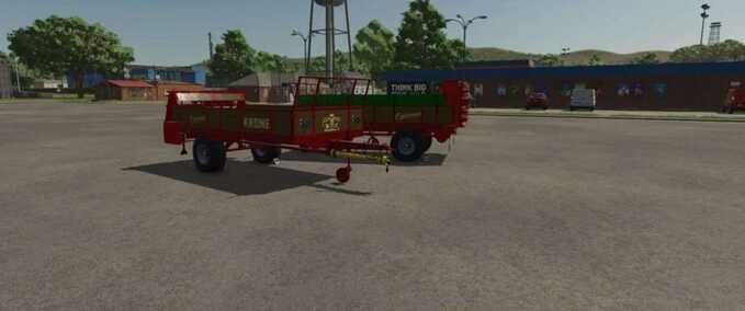 manure spreader Krone Optimat / Fahr D3 350 Farming Simulator mod
