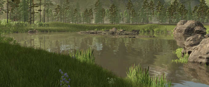 Maps Back Roads County 4x Farming Simulator mod