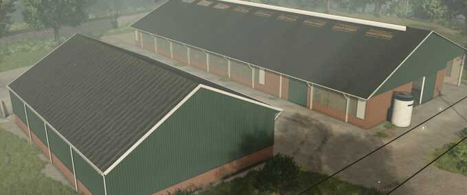 Animal Pens Cowshed 3+0 Farming Simulator mod