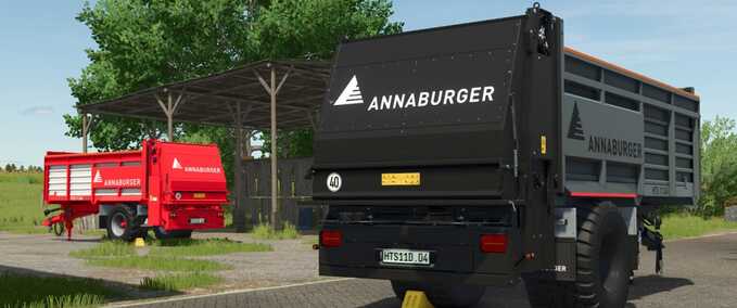 manure spreader Annaburger HTS 11D.04 Spreader Farming Simulator mod