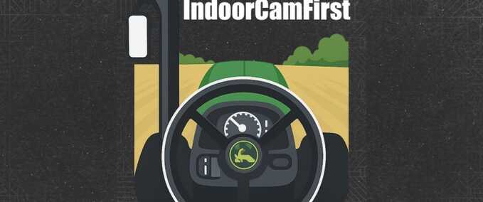 Gameplay Indoor Camera First Farming Simulator mod