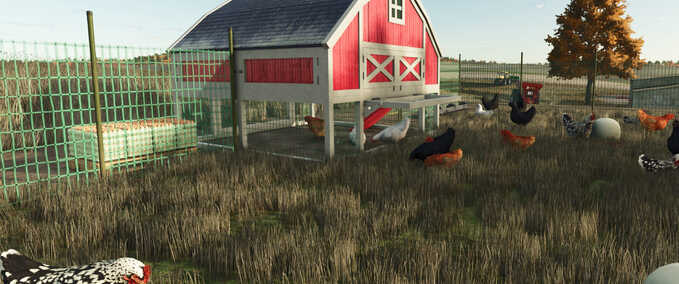 Animal Pens Chicken Coop Pack Farming Simulator mod
