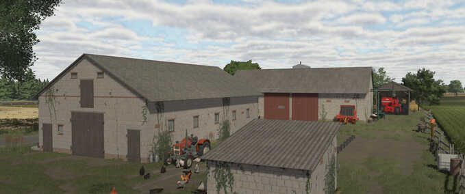 Buildings with Functions Polish Buildings Pack Farming Simulator mod