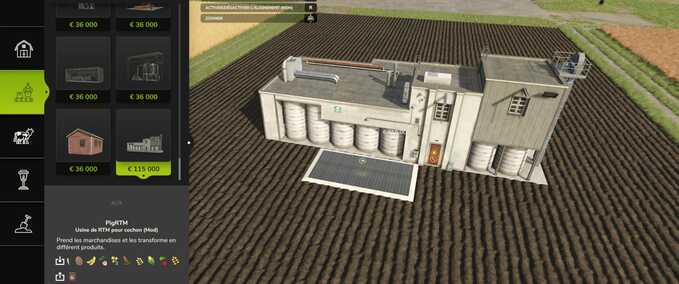 Total Mixed Ration Factory for Pigs Mod Image