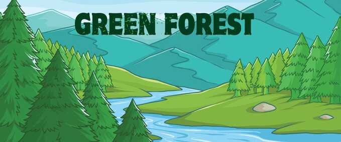 Maps Green Forest Farming Simulator mod