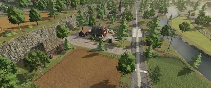 Maps Kreis Almsingen Farming Simulator mod
