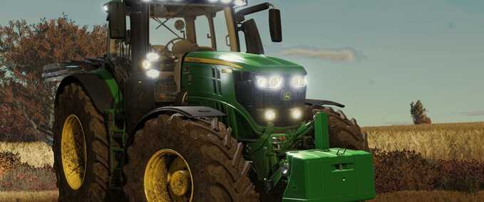 Tractors John Deere 6230R-6250R Farming Simulator mod