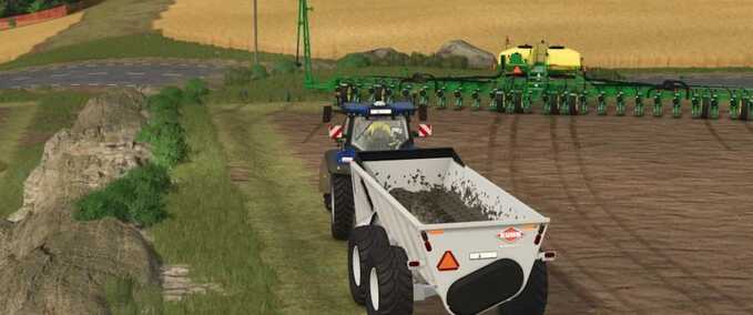 manure spreader Kuhn SLC 141 Rust Edition Farming Simulator mod