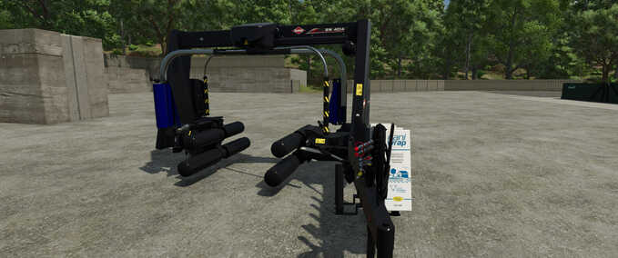 Bale Wrappers Kuhn SW4014 Bale Wrapper RH Farming Simulator mod