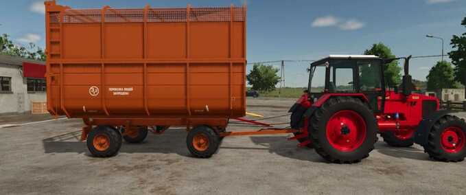 bale transport Gomselmash 2PTS 4 5K Farming Simulator mod