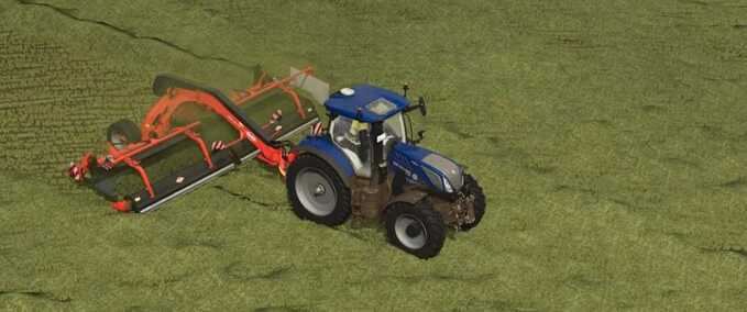 Tedders Kuhn MergeMaxx 950 Rust Edition Farming Simulator mod