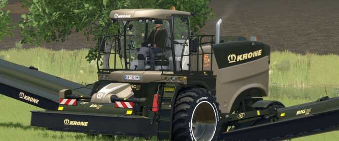 Krone BigM with 22m Cutter Mod Image