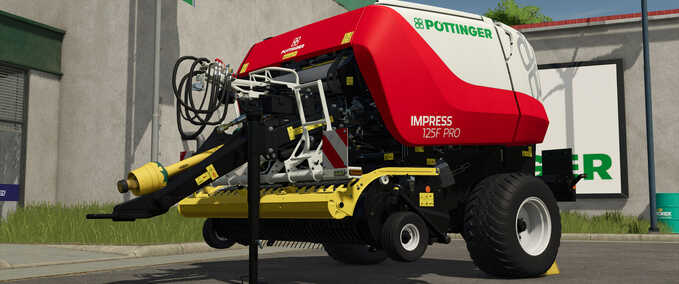 Balers Pöttinger Impress 125F Pro Farming Simulator mod
