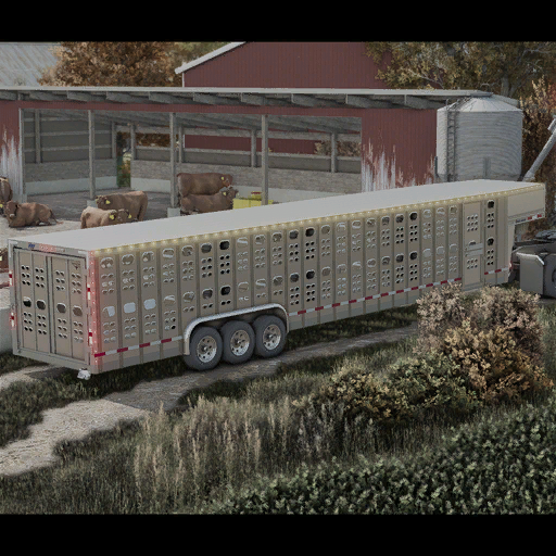 40ft Eby PUNCH Ruff Neck Cattle Trailer - Thumbnail 1