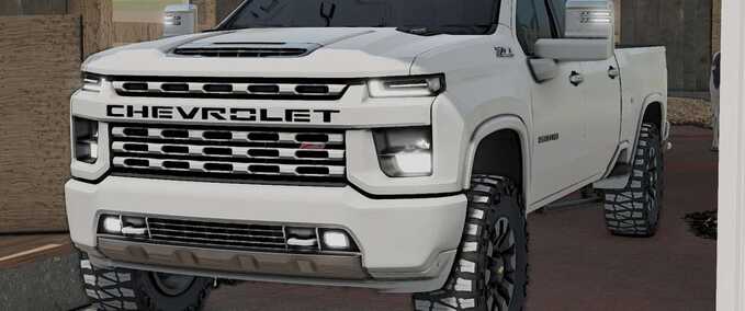 Cars 2020 Chevrolet Silverado LTZ Farming Simulator mod