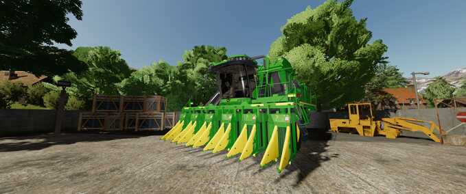 Other manufactors John Deere 707 Cotton Harvester Farming Simulator mod